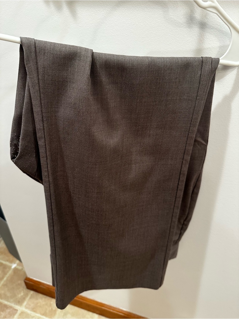 GAP Straight Leg Pants in taupe-Brown
